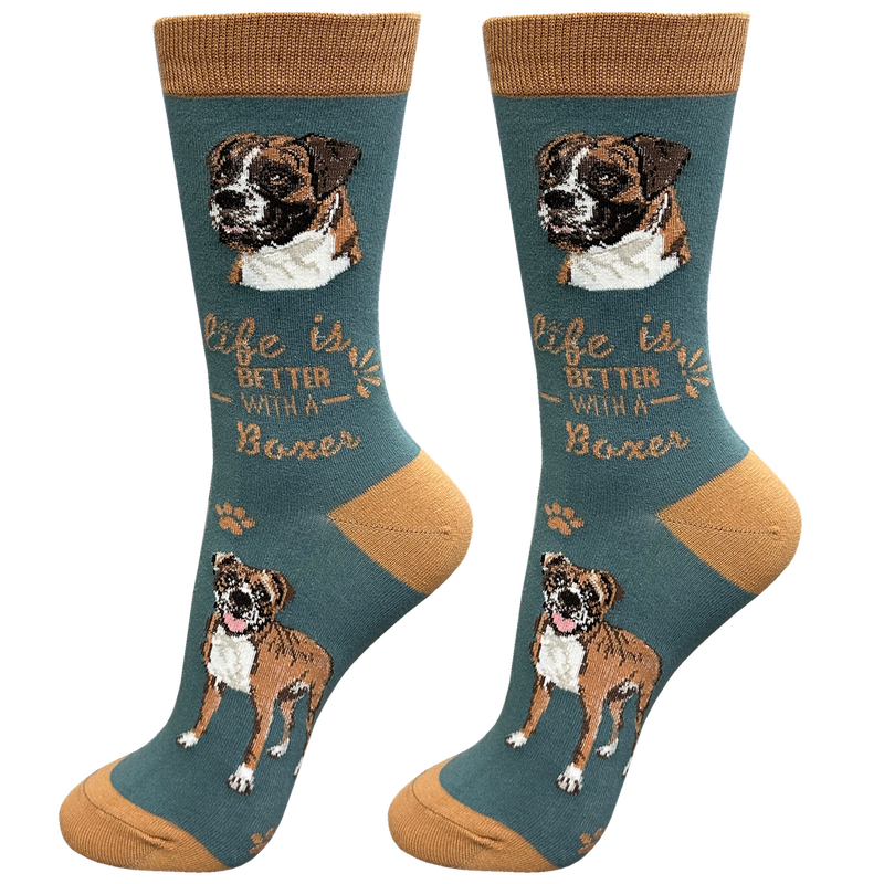 Life is Better Socks: Boxer