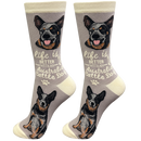 Life is Better Socks: Australian Cattle Dog