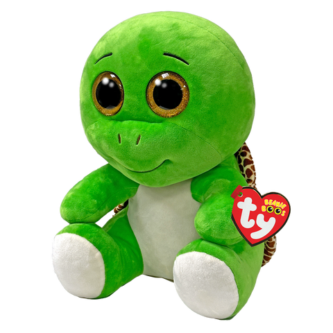 TY: Beanie Boos: Large: Turbo (Green Turtle)