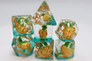 Foam Brain Games RPG Dice Set: Green Dragon Hatchlings