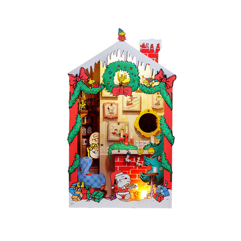 3D Book Nook - Peanuts Christmas