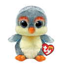 TY: Beanie Boos: Small: Fisher (Grey Penguin)