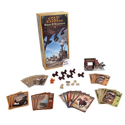 Colt Express: Expansion: Horses & Stagecoach