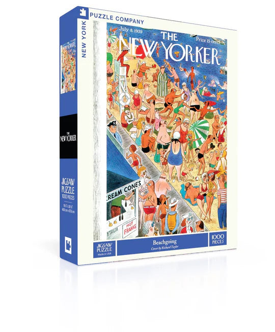 New York Puzzle Company: (1,000 Piece) Beachgoing