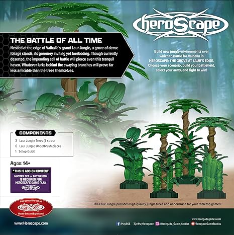 Heroscape: Age of Annihilation: Terrain Expansion: The Grove at Laur's Edge