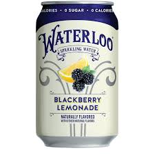 12oz Can: Waterloo: Blackberry Lemonade