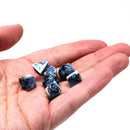 Die Hard Dice: Critlings 7pc Mini RPG Set: Cobalt Noir