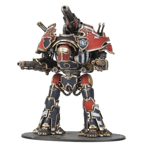 Warhammer The Horus Heresy: Legions Imperialis: Warbringer Nemesis Titan with Quake Cannon, Volcano Cannon, and Laser Blaster