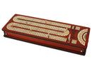 Cribbage: Three-Player Slide-Top Walnut with Cards