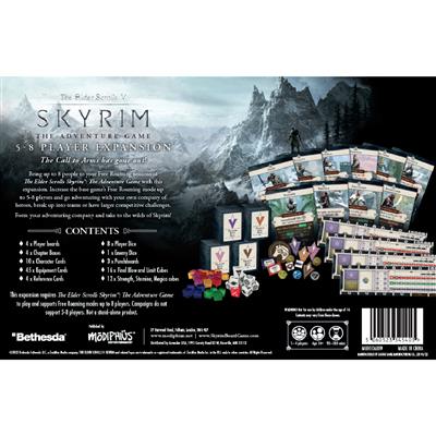 The Elder Scrolls: Skyrim: The Adventure Board Game: 5-8 Player Expansion
