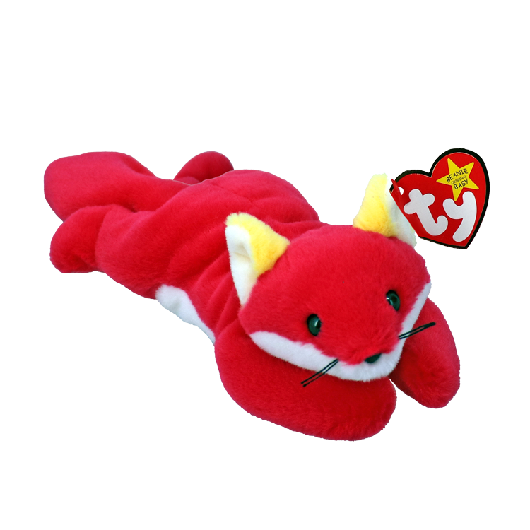 TY: Beanie Baby: Small: Savvy (Pink Fox)