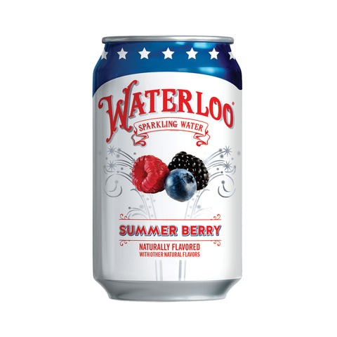 12oz Can: Waterloo: Summer Berry