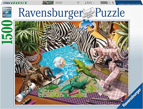 Ravensburger: 1500 Pieces: Adventure & origami