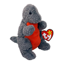 TY: Beanie Baby: Emmett (Grey Dinosaur)