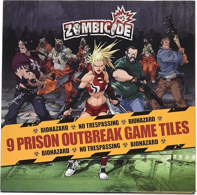 Zombicide: Game Tiles: Prison Outbreak