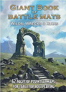 Giant Book of Battle Mats: Wilds, Wrecks & Ruins
