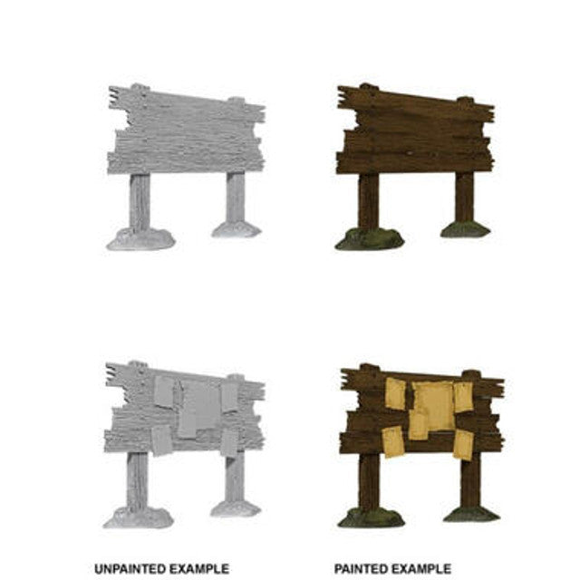 Wizkids Nolzur's Marvelous Miniatures: Bounty Board