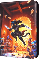 Maggot Labs: 9-Pocket Zippered Binder: Cosmic Kitty vs Galactic Clown Armada