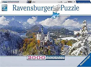 Ravensburger: 2000 Pieces: Panorama: Neuschwanstein Castle