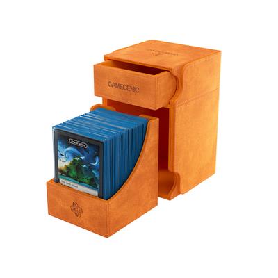 Gamegenic: Watchtower 100+ XL Card Convertible Deck Box: Orange