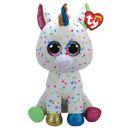 TY: Beanie Boos: Large: Harmonie (Multicolor Unicorn)