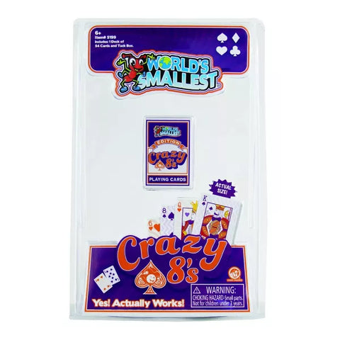 World's Smallest: Crazy 8's
