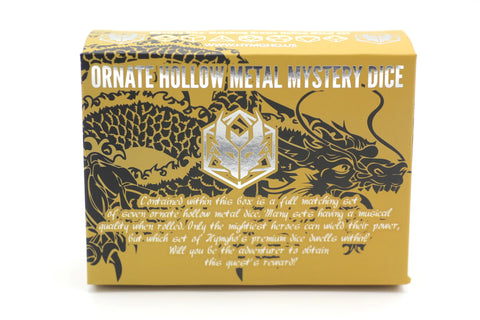 Hymgho: Mystery Dice: Ornate Hollow Metal