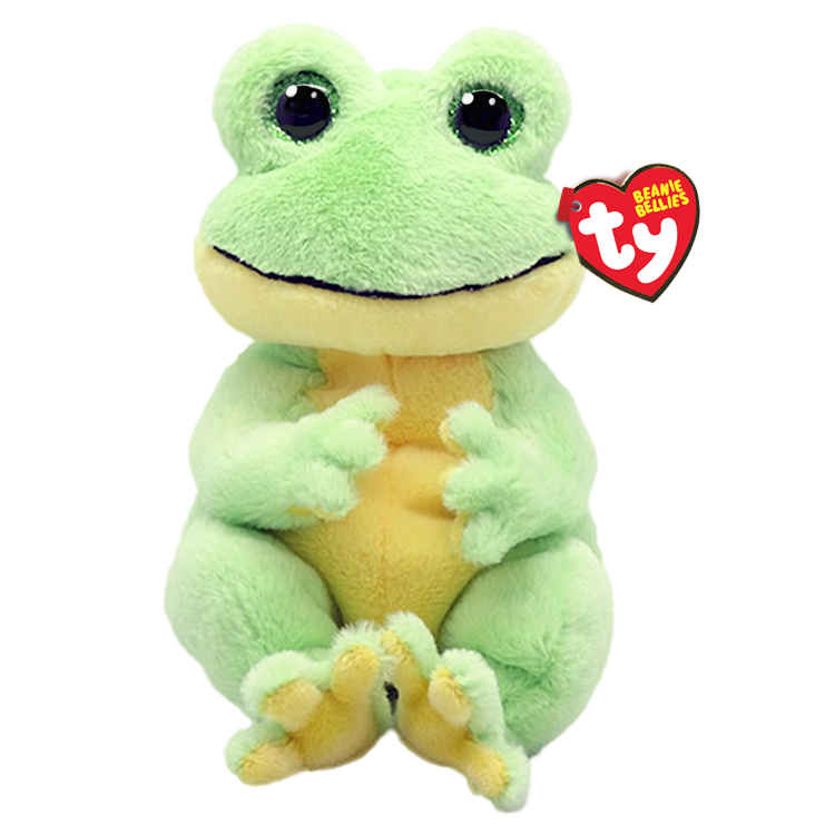TY: Beanie Bellies: Small: Snapper (Green Frog)