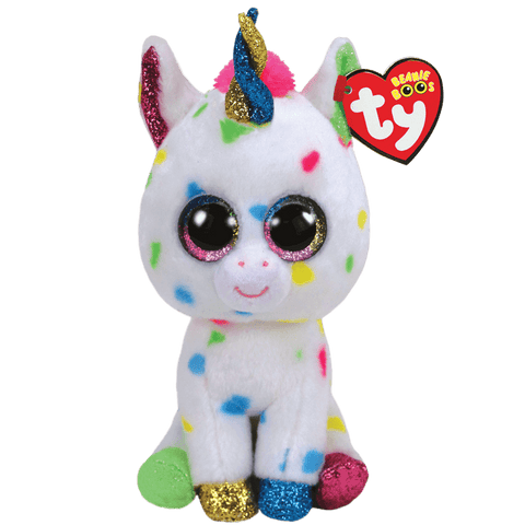TY: Beanie Boos: Medium: Harmonie (Multicolor Unicorn)