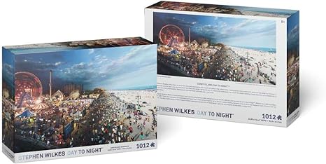 Stephen Wilkes: Day to Night: 1012 Pieces: Coney Island Boardwalk
