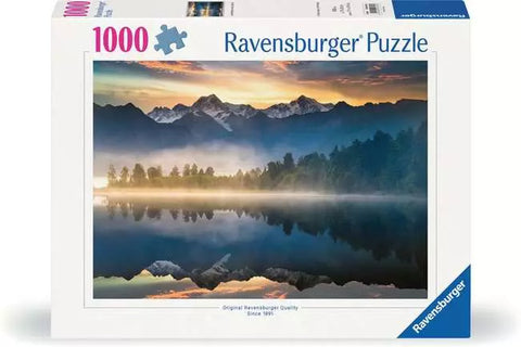Ravensburger 1000 Piece Puzzle: Lake Matheson, New Zealand
