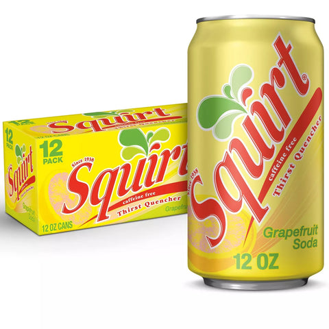 12oz Can: Squirt Grapefruit Soda