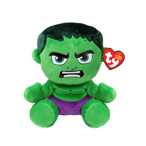 TY: Original Beanie Babies: Small: Hulk (Marvel)