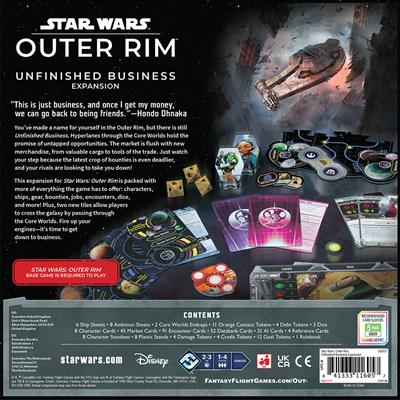 Star Wars: Outer Rim: Unfinished Business
