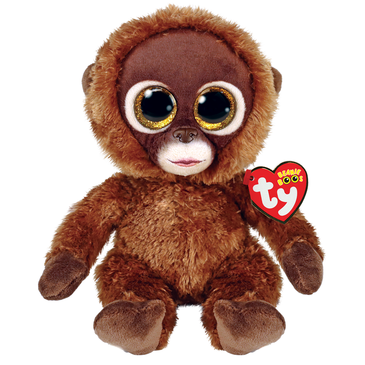 TY: Original Beanie Babies: Small: Chessie the Monkey