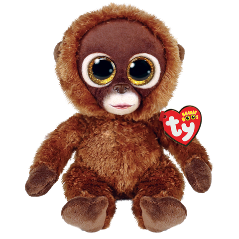 TY: Original Beanie Babies: Small: Chessie the Monkey
