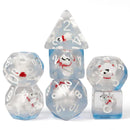 Foam Brain Games RPG Dice Set: Polar Bear