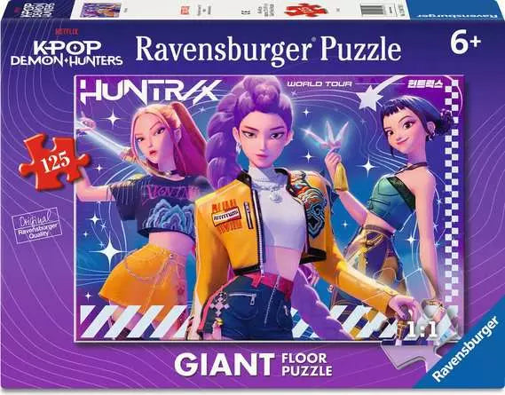 Ravensburger: 125 Piece Puzzle: KPop Demon Hunters: Giant Floor Puzzle