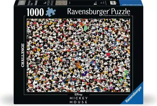 Ravensburger: 1000 Piece Puzzle: Challenge Mickey