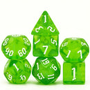Foam Brain Games RPG Dice Set: Forest Elemental