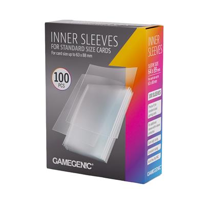 Gamegenic - Inner Sleeves 64 x 89 mm