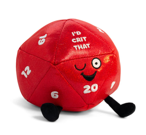 Punchkins: Plush Dumpster Fire: "I'd Crit That"