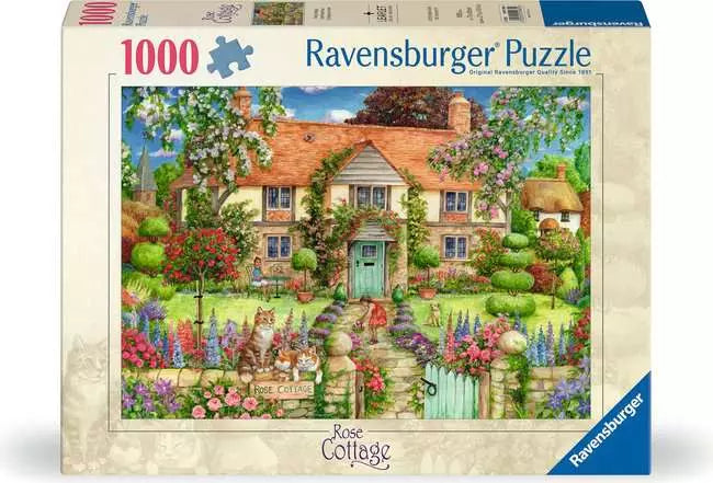 Ravensburger: 1000 Puzzle: Rose Cottage