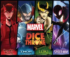 Dice Throne Marvel: Scarlet Witch vs Thor vs Loki vs Spider-Man