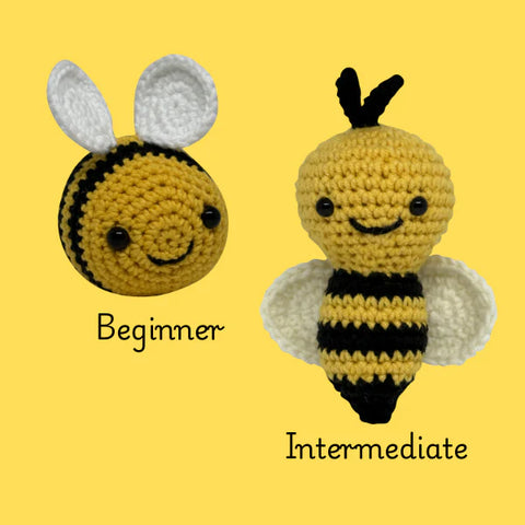 Dido DIY: Amigurumi Kit This or That: Honey Bee or Bumble Bee