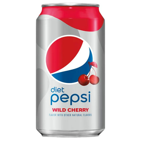 12oz Can: Diet: Pepsi Cherry