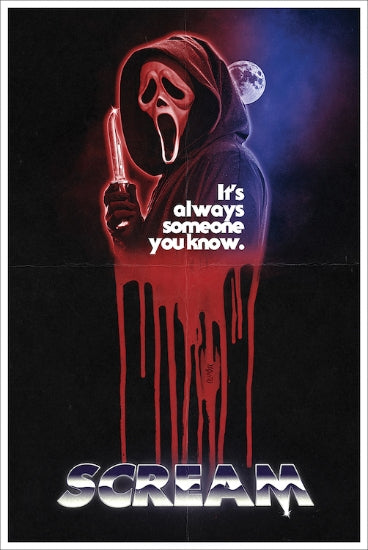 Poster: Scream Original Horror Movie Poster