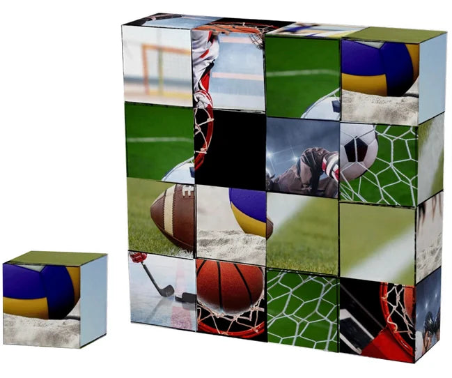 Watchitude: Click Blocks: Kinetic 16 pc 4 x 4Puzzle