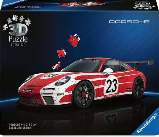 Ravensburger: 3D Puzzle: Porsche 911 GT3 Cup: Salzburg Design