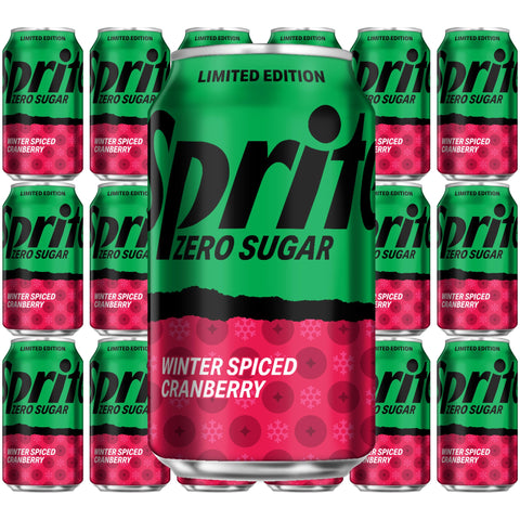 Sprite: Zero Sugar Winter Spiced Cranberry